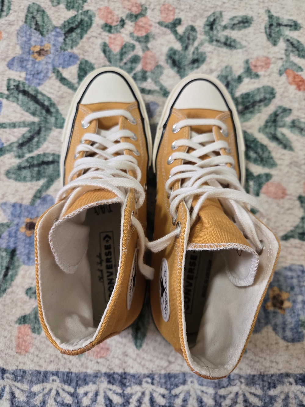 Chuck 70 Converse Yellow High Top Sneakers - Picture 6 of 9